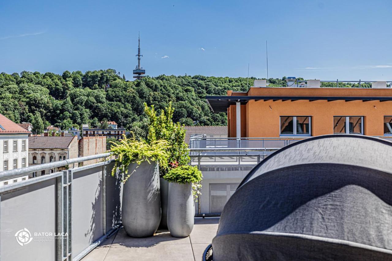 Apartamento Bükk Penthouse, panoráma jacuzzival Miskolc Exterior foto